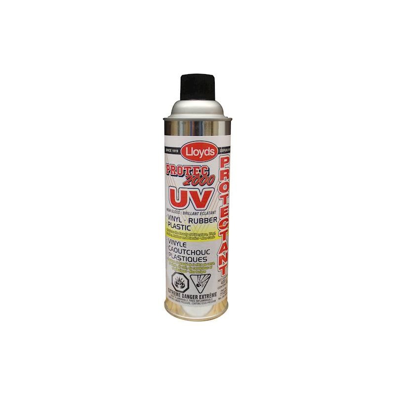 Lloyds Laboratories (947) 71020 Vinyl, rubber and plastic protectant and tire dressing, 420 g (20 oz) aerosol