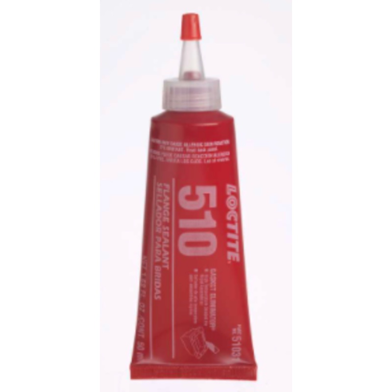 Loctite (123) 135474 (51031) 510 FLANGE SEALANT HIGH TEMPERATURE 50 ML TUBE.