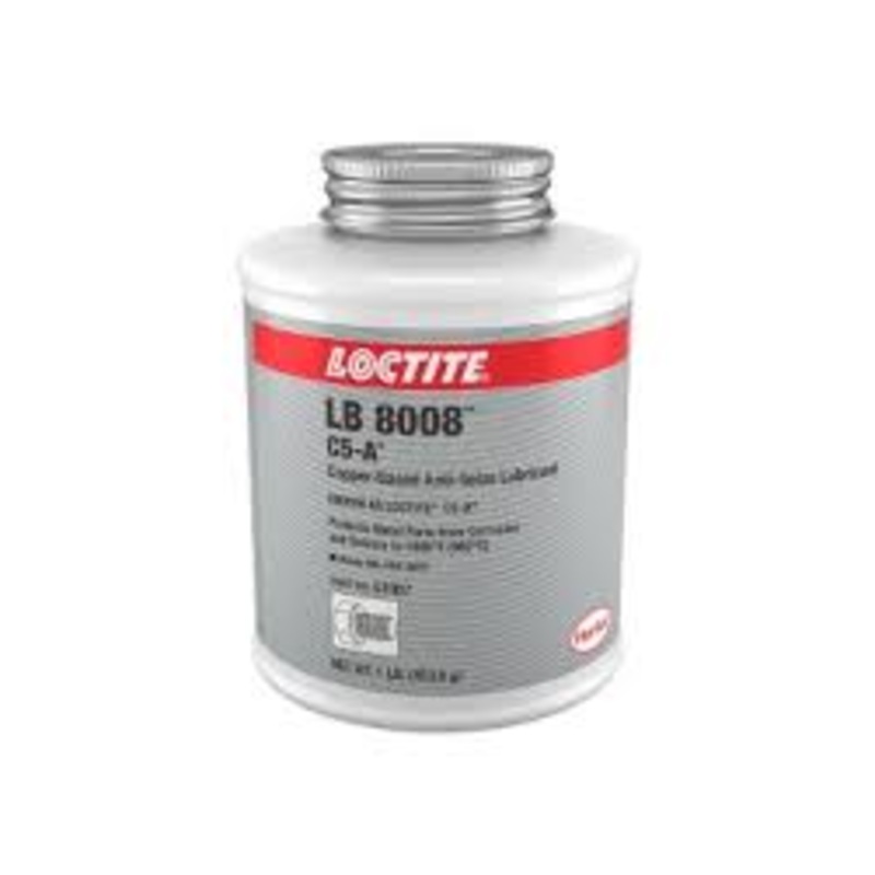 Loctite (123) 544370 (38604) LB 8008 C5-A ANTI-SEIZE LUBRICANT-COPPER 1 LB BRUSH TOP.