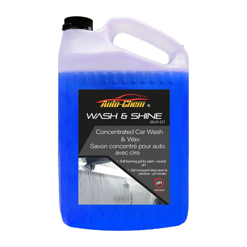 Auto-Chem (342) 57-554 WASH & SHINE Concentrated Wash & Wax