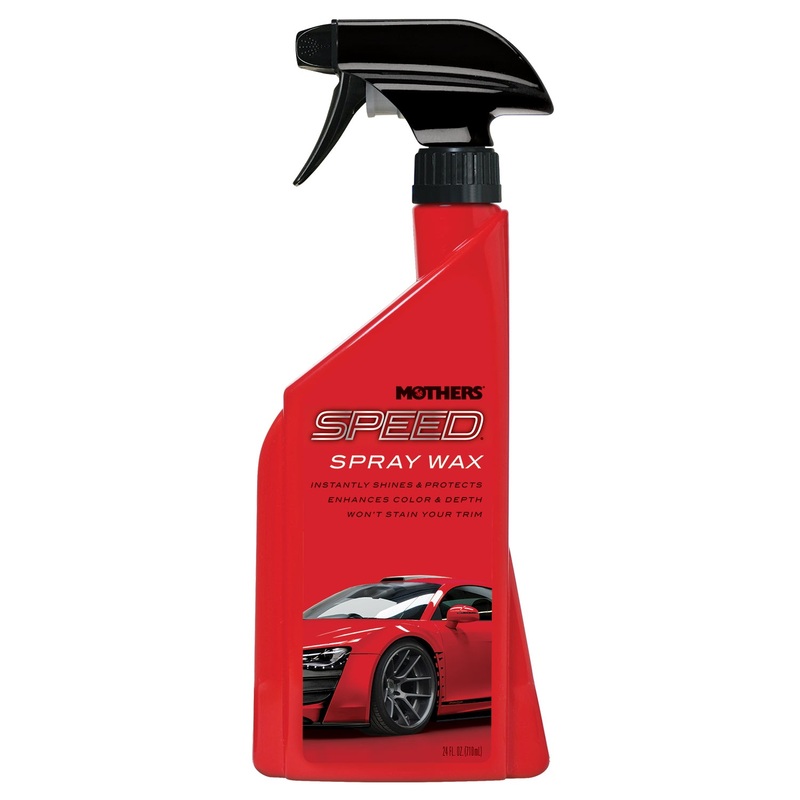 Mothers (177) 15724 SPEED SPRAY WAX 24OZ. ENGLISH ONLY, NOT FOR CONSUMER SALE