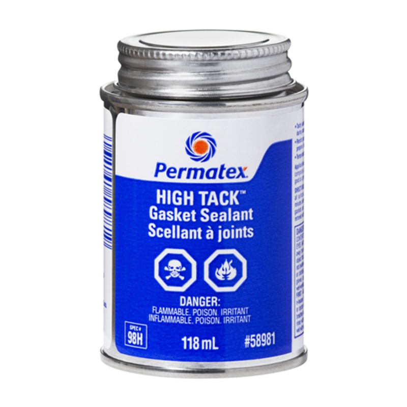 Permatex (610) 58981 PERMATEX HIGH TACK GASKET SEALANT 98H 118ML CAN.