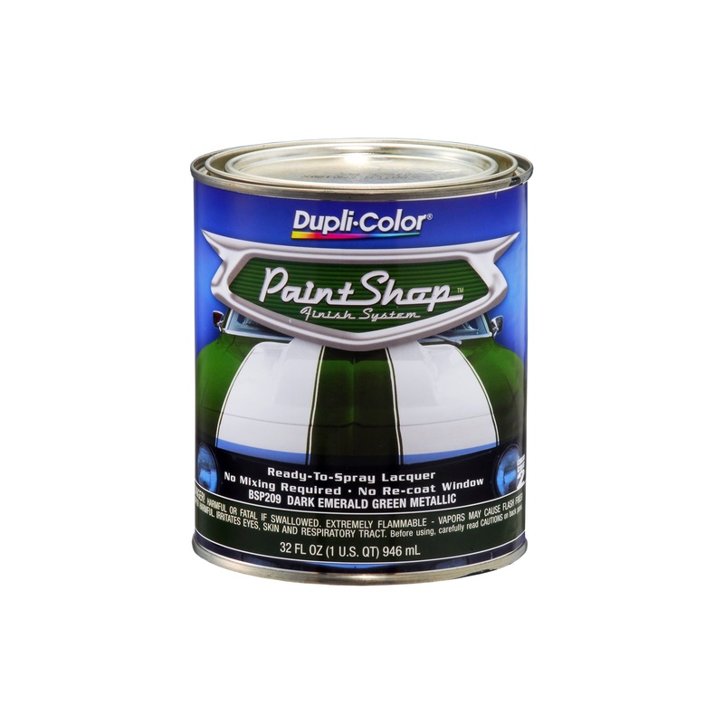 Sherwin Williams (435) CBSP209 Dupli-Color Color Shop Finish System, Dark Emerald, 946 mL
