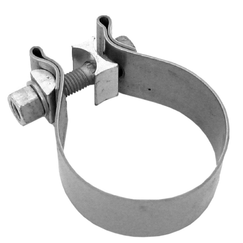 Walker (670) 36438 2 1/2" Walker Stainless Steel Narrow Band One Bolt Clamp