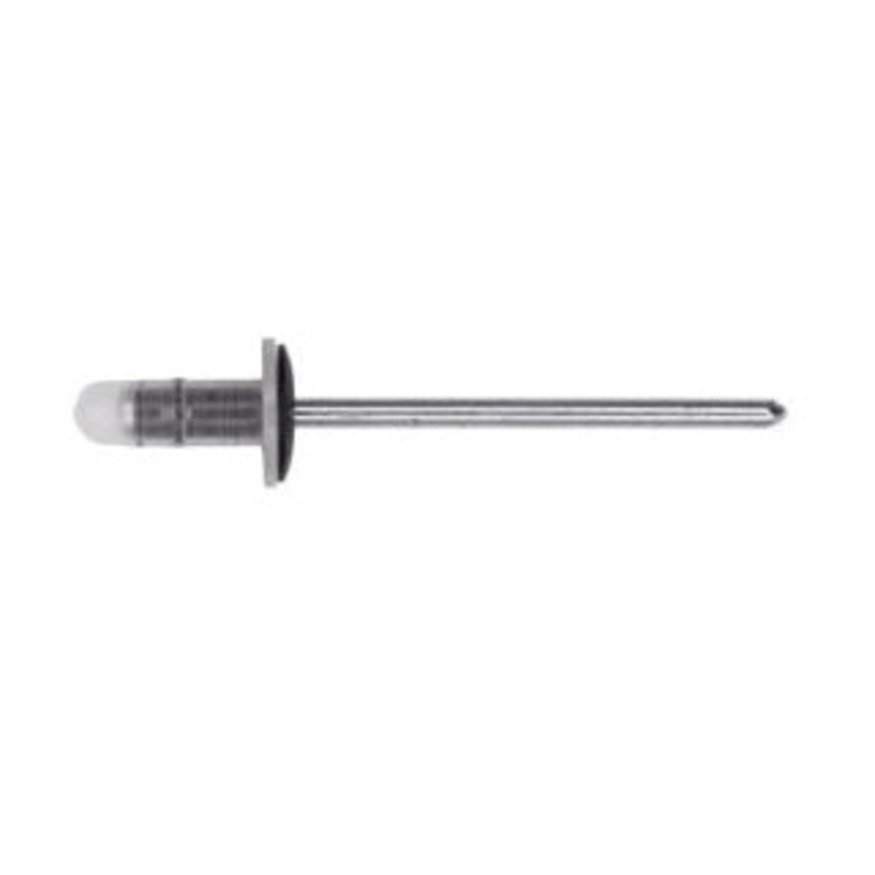 Geno Industries (112) 20627 TOYOTA SPEC. RIVET 1/8 DIA 3/64-3/16 GRIP ALUM/STL - 10 PK