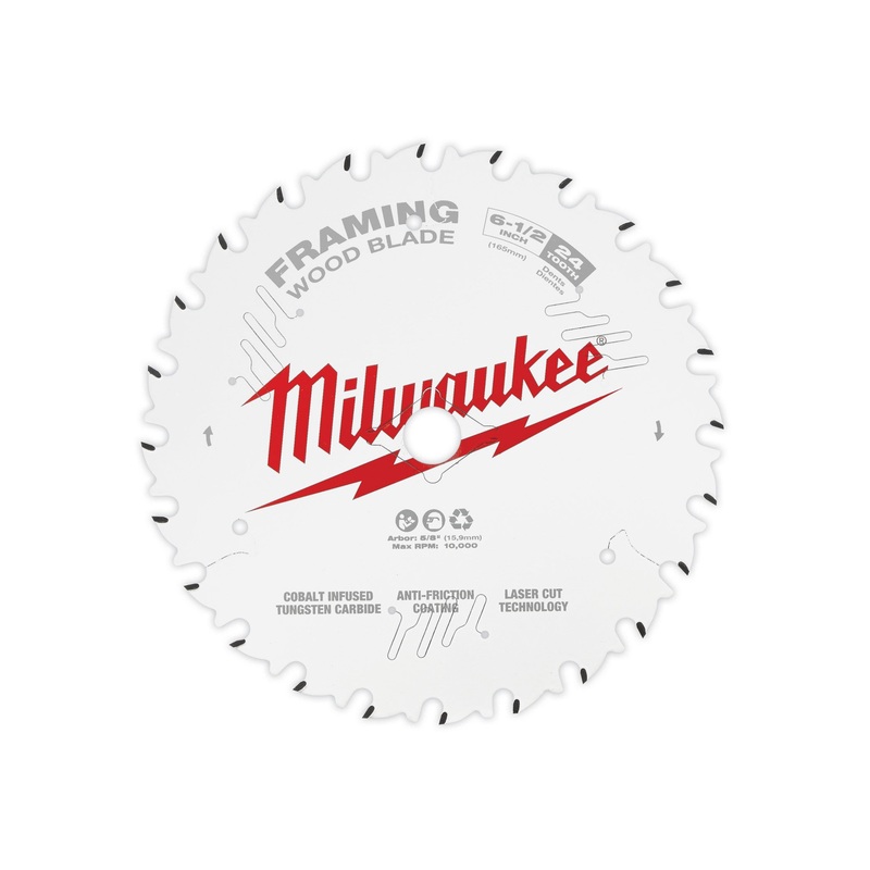 Milwaukee (366) 48-40-0620 Mil 48-40-0620-6-1/2" 24T Framing Circul