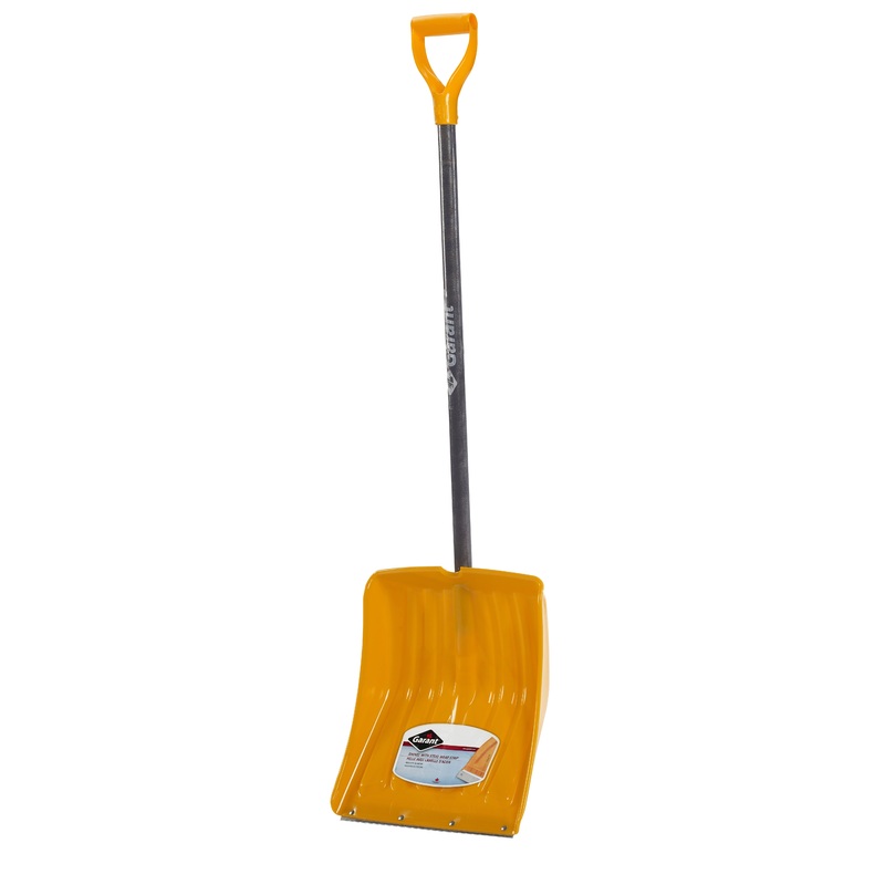 Garant (633) 80608 Snow shovel, 13.9" poly blade, steel wear strip
