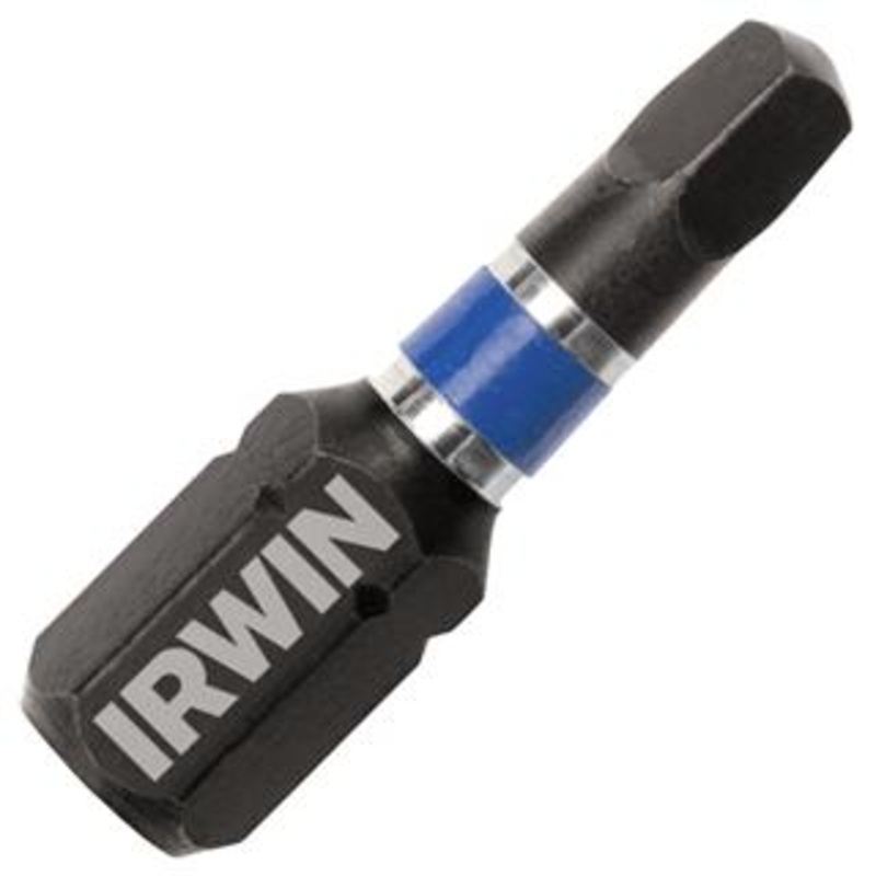 Irwin (928) 1837383 IRWIN IMPACT PERFORMANCE SERIES SQUARE RECESS IMPACT INSERT BITS, 10-PC