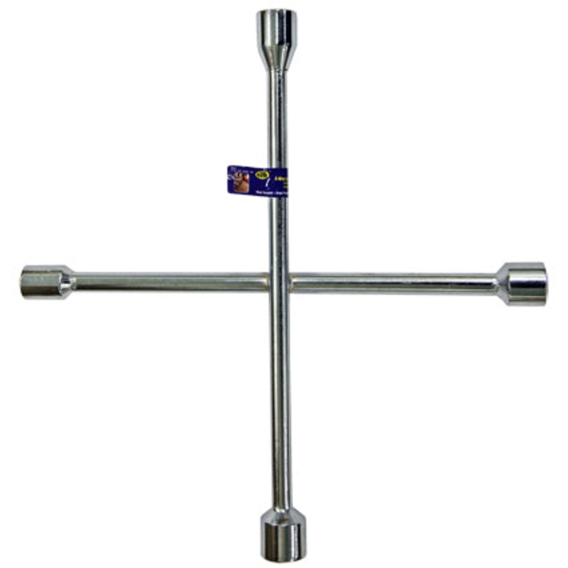 Dynaline (378) 56225 4-Way Lug Wrench, Tool Cache Blue Table