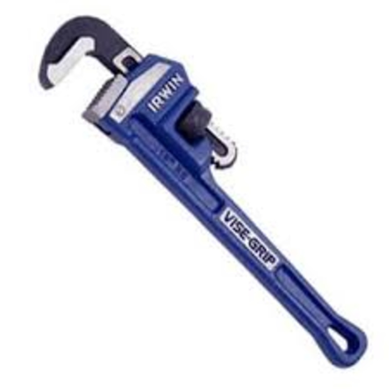 Irwin (928) 274105 IRWIN VISE-GRIP Cast-Iron Pipe Wrench, 8-Inch (274105)