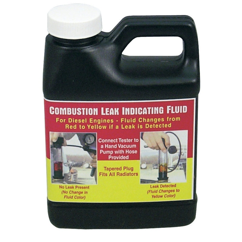 Lisle (371) 75730 Detects Combustion Leaks on Diesel Engines. Use the diesel leak detector fluid w