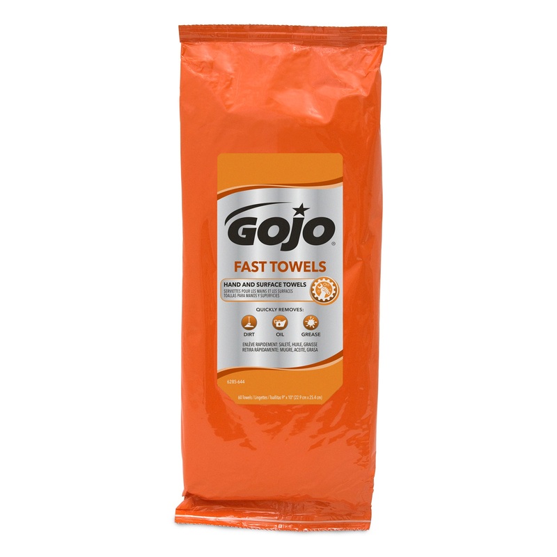 Gojo (622) 6285-06 FAST WIPE-60 CNT TOOL BOX