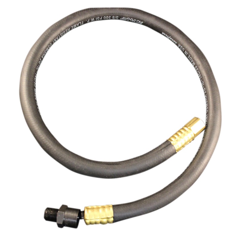 Milton (625) s-680-2 Milton (S-680-2) 30-Inch 3/8" ID x 1/4" NPT Snubber Air Hose - Full 360 Swivel