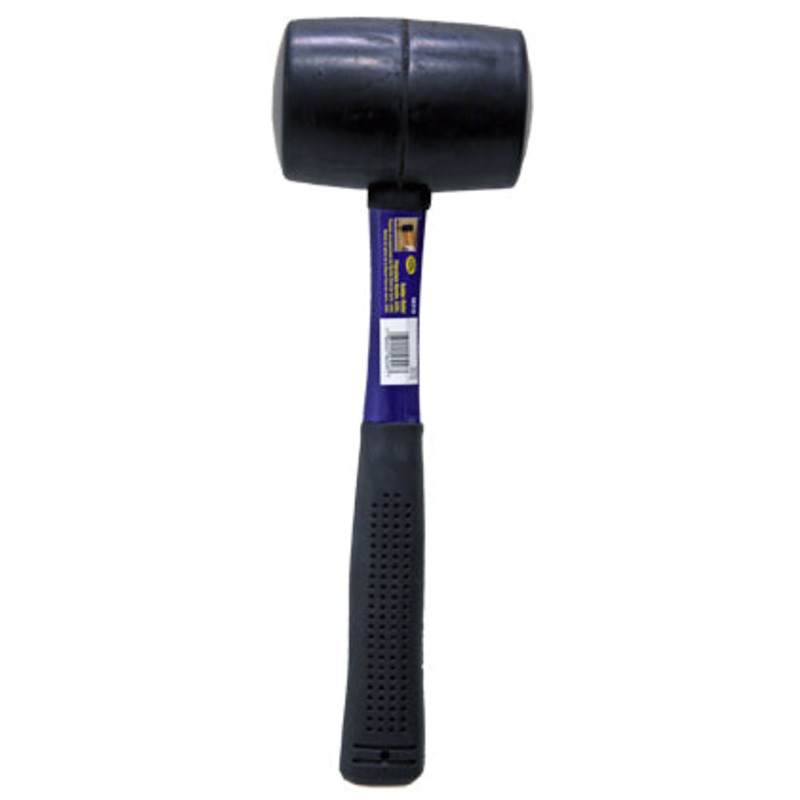 Dynaline (378) 56216 32oz Rubber Mallet, Tool Cache Blue Table