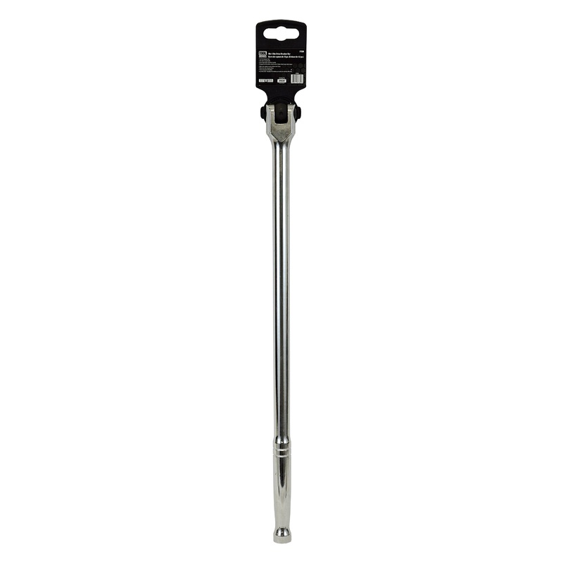 Dynaline (378) 77339 18in 1/2in Dr. Breaker Bar, Pro Tool Black Table