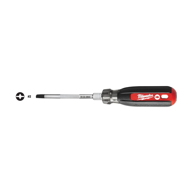 Milwaukee (366) 48-22-2842 No.2 ECX  - 4" Cushion Grip Screwdriver