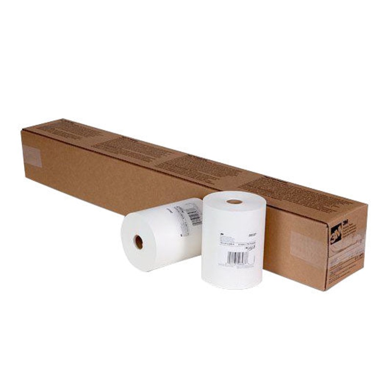 3M (815) 06537 3M White Masking Paper, 06537, 6 in x 750 ft (152.4 mm x 228.6 m), Colour: White, 3M Stock No. 7000126065