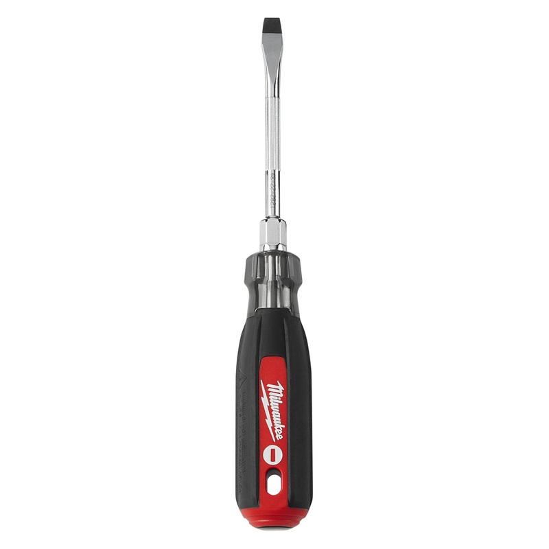 Milwaukee (366) 48-22-2821 1/4" SLOTTED - 4" CUSHION GRIP SCWDRVR