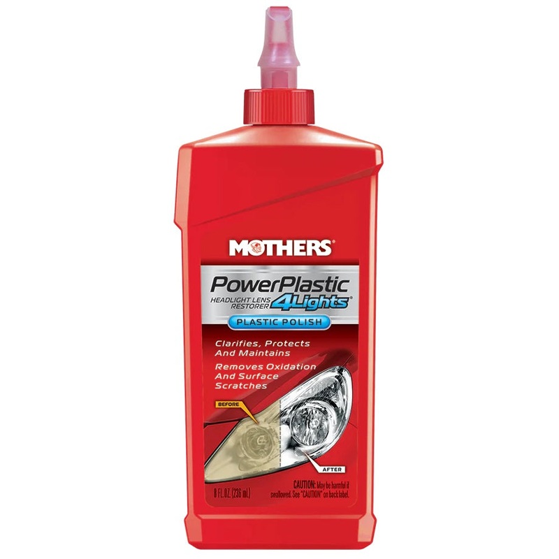 Mothers (177) 08808 Mothers PowerPlastic 4Lights Plastic Polish - 8 fl. oz. / 236 mL