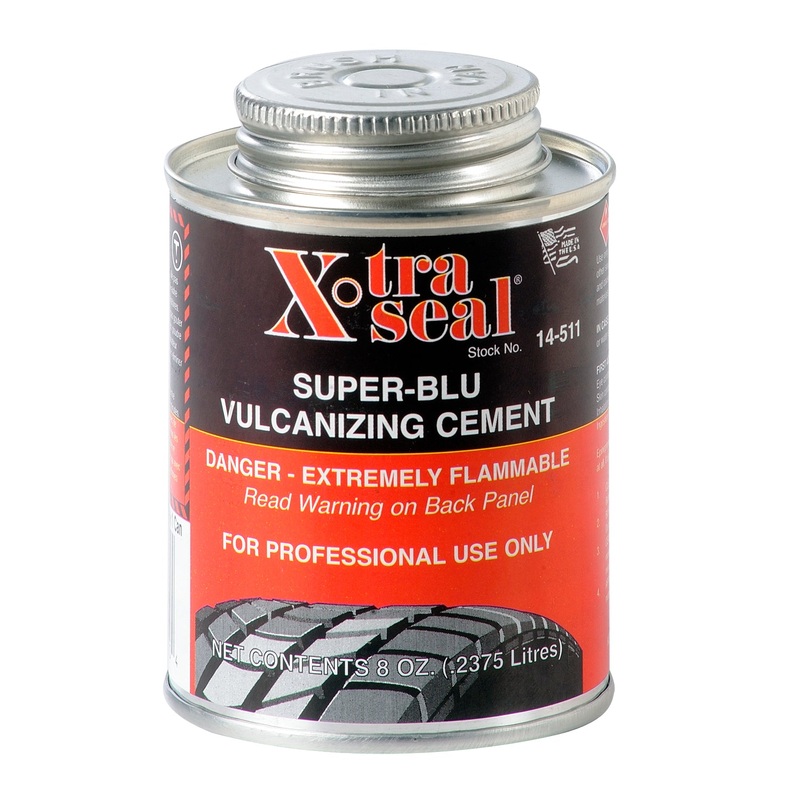 31 Incorporated (184) 14-511 XTRASEAL HEAVY DUTY SUPER-BLU VULCANIZING CEMENT - 8 OZ.