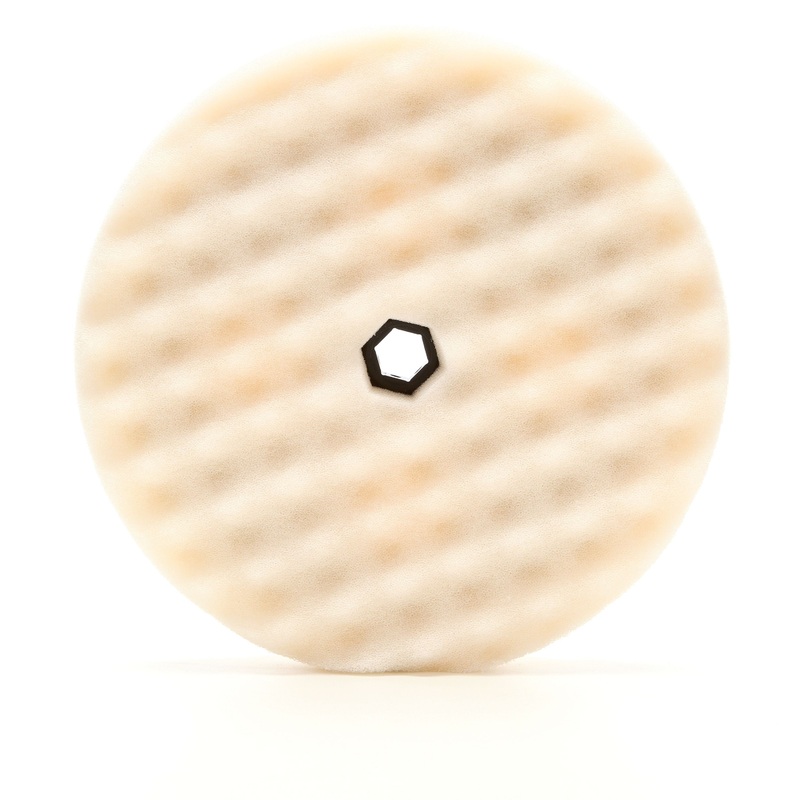 3M (815) 05706 3M Perfect-It Foam Compounding Pad 05706, 8 in (20.32 cm), Colour: White, 3M Stock No. 7100145280