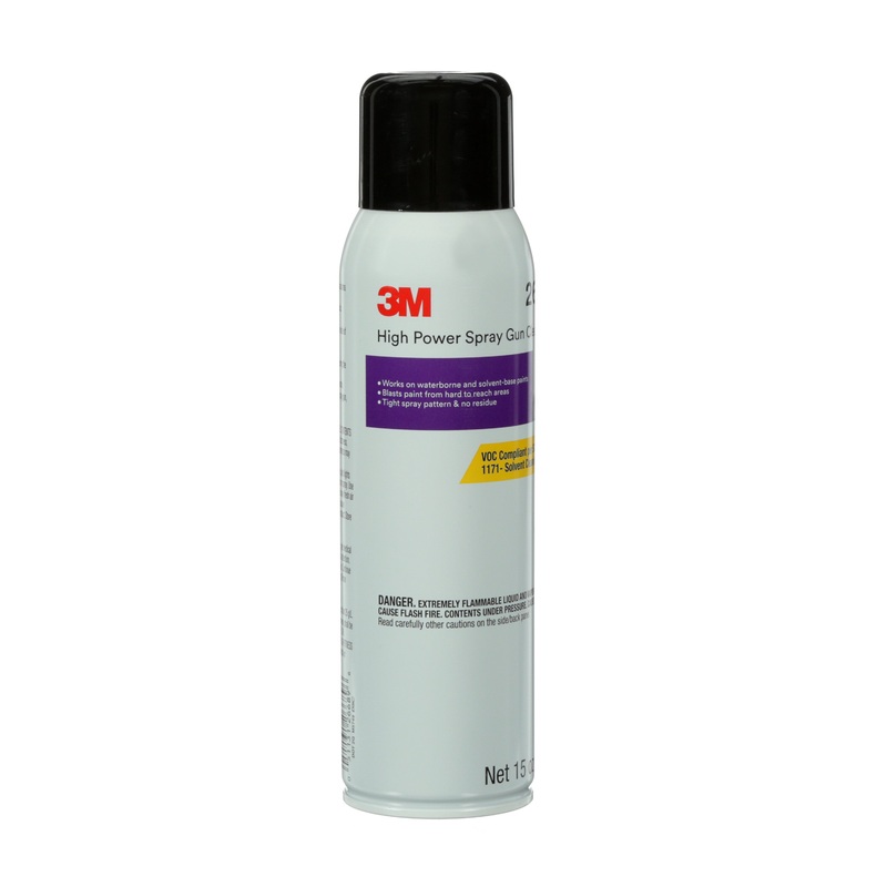 3M (815) 26689 3M High Power Spray Gun Cleaner, 26689, 15 oz (426 g), 3M Stock No. 7100148476