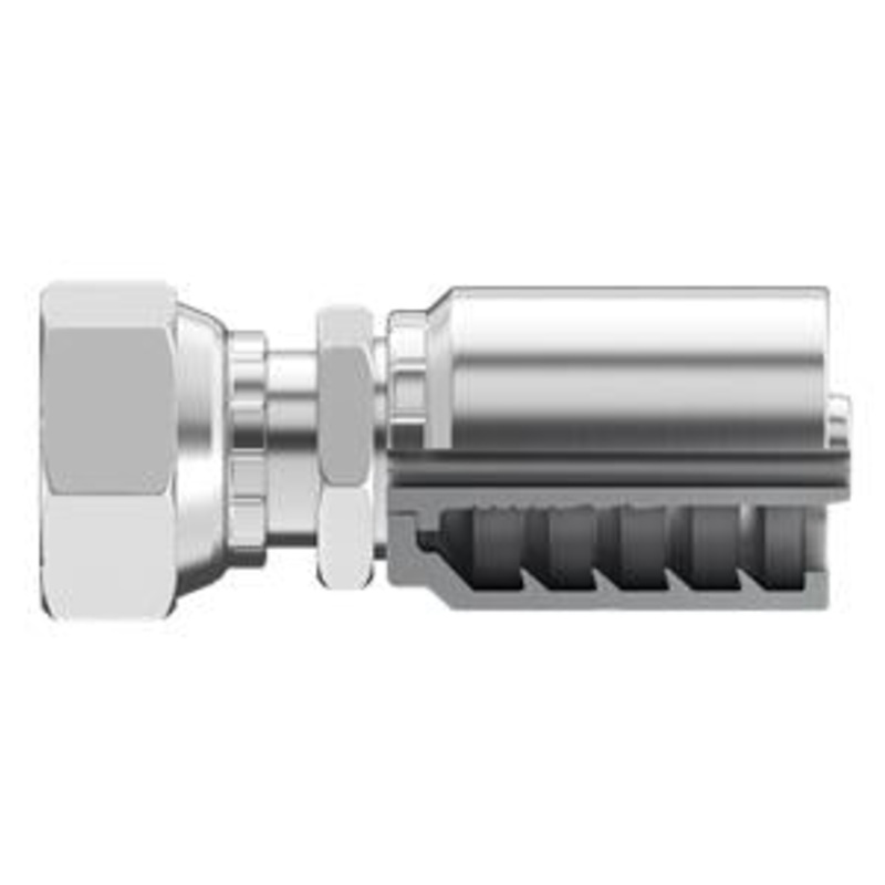 Continental Hydraulic (510) B2-OFFX-1010 B2-OFFX-1010 Fitting, Ultra-Crimp, 1-pc