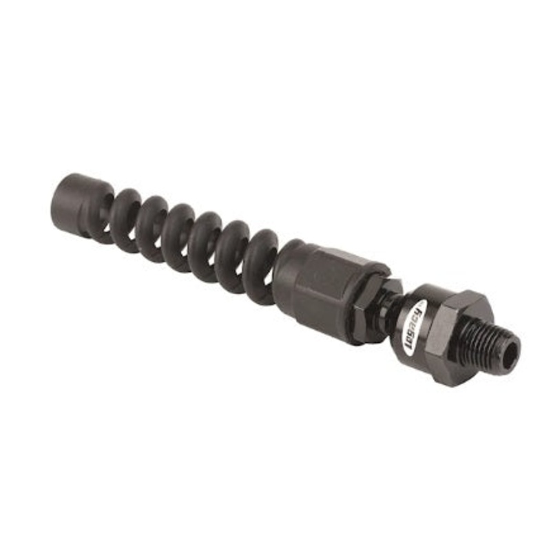 Flexzilla (717) RP900250BS Flexzilla Pro Air Hose Reusable Fitting with Ball Swivel, 1/4IN BARB 1/4IN MNPT - ENGLISH ONLY NOT FOR CONSUMER SALE