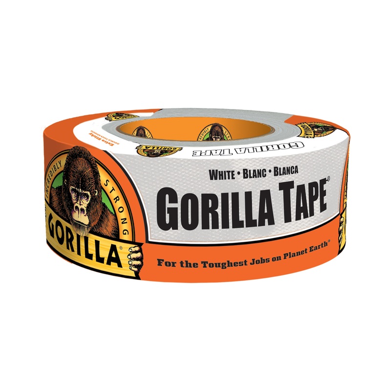 Gorilla Glue (218) 6010002 Gorilla White Tape 10Yd