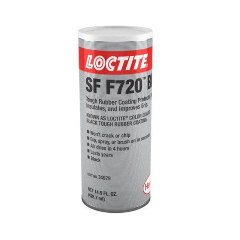 Loctite (123) 338124 (34979) SF F720 BLACK TOUGH RUBBER COATING 14.5 FL. OZ CAN.