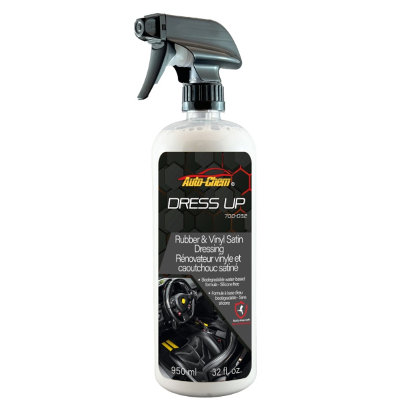 Auto-Chem (342) 57-611 DRESS UP Vinyl & Rubber Dressing Bodyshop Safe, 950ML