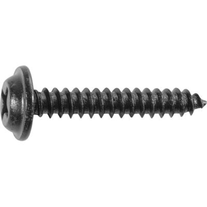 Geno Industries (112) 12216 PHIL.FLAT WASHER HD T.S. 8 X 1 BLACK - 100Pack