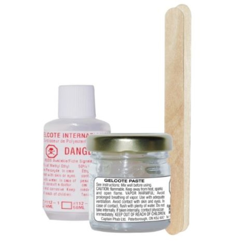 Lloyds Laboratories (947) 101 Gelcote Scratched Surface Repair Kit, White