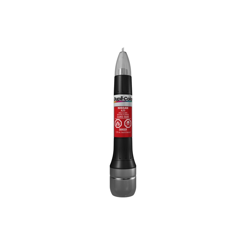 Sherwin Williams (435) CANS0605 Dupli-Color Scratch Fix All-in-1 Exact Match Automotive Touch-Up Paint, Red Alert, 7.39 mL