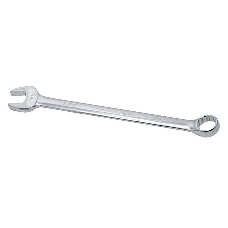 SureWerx (545) 700625 JET 1/2" Fully Polished Long Pattern Combination Wrench