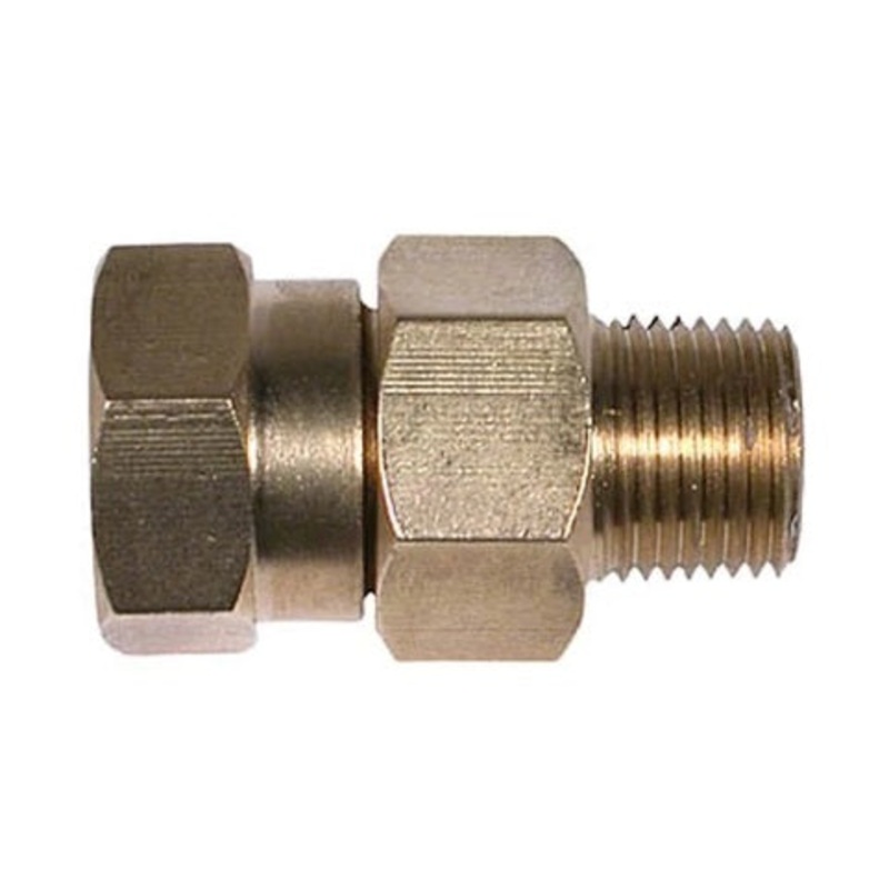 BE Pressure (374) 85.300.111 SWIV BRASS 1/4INFX1/4INM