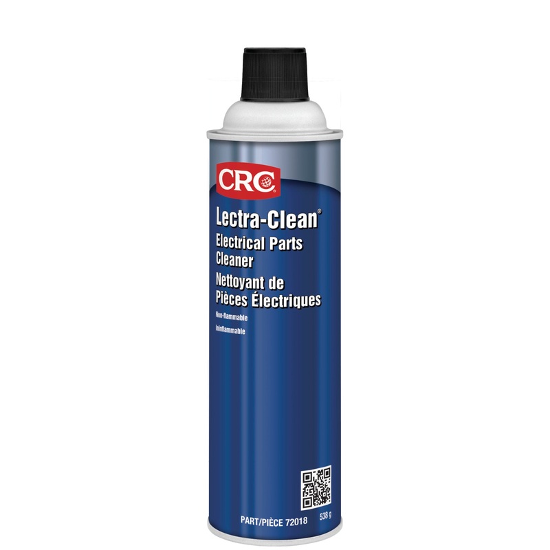 CRC (305) 72018 Lectra Clean Heavy Duty Electrical Parts Degreaser, 538 Grams