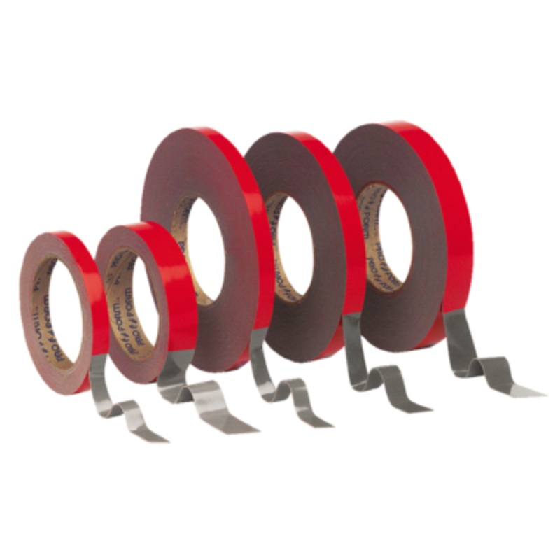 Pro Form (325) PF956 Double Sided Acrylic Foam Tape (BLACK), 22mm x 4.5m (7/8" x15') .8mm (.03")