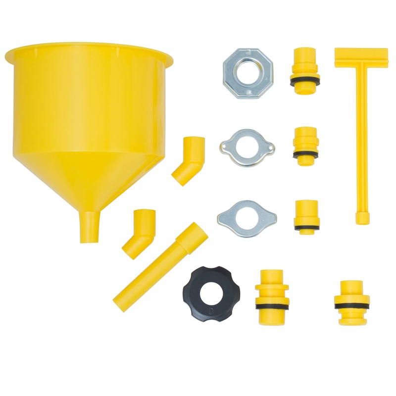 Lisle (371) 24680 The Spill-Free Funnel eliminates trapped air pockets which usually cause erratic