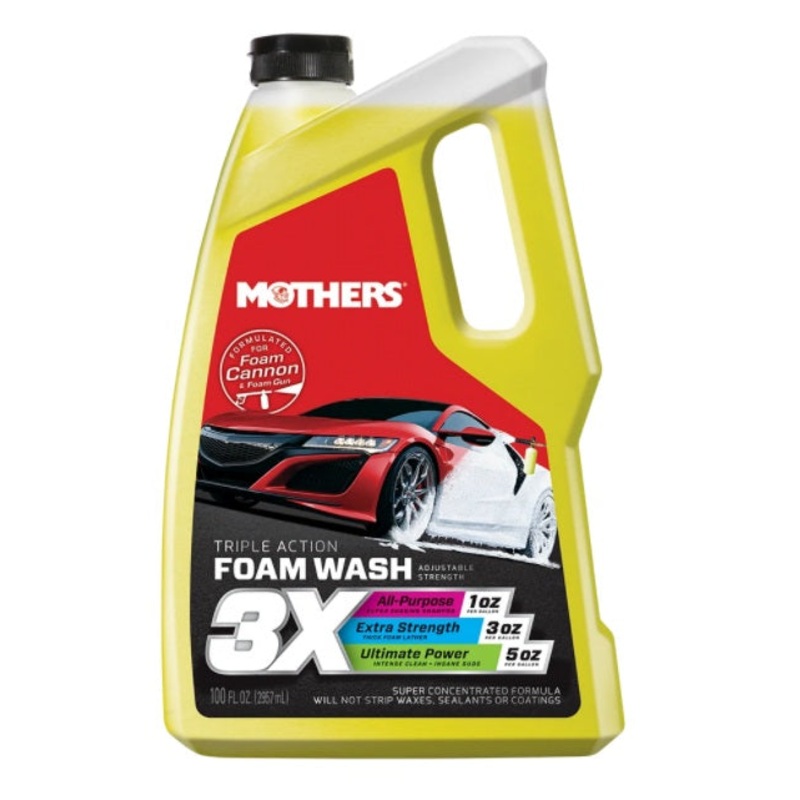 Mothers (177) 05610 TRIPLE ACTION FOAM WASH 100OZ. ENGLISH ONLY, NOT FOR CONSUMER SALE