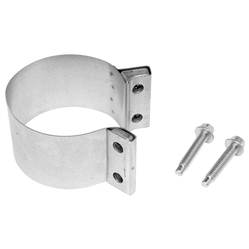 Walker (670) 33979 2 1/4" Walker Aluminized Mega-Clamp/Band Clamp. Connects OD to OD or ID to ID Pipes.