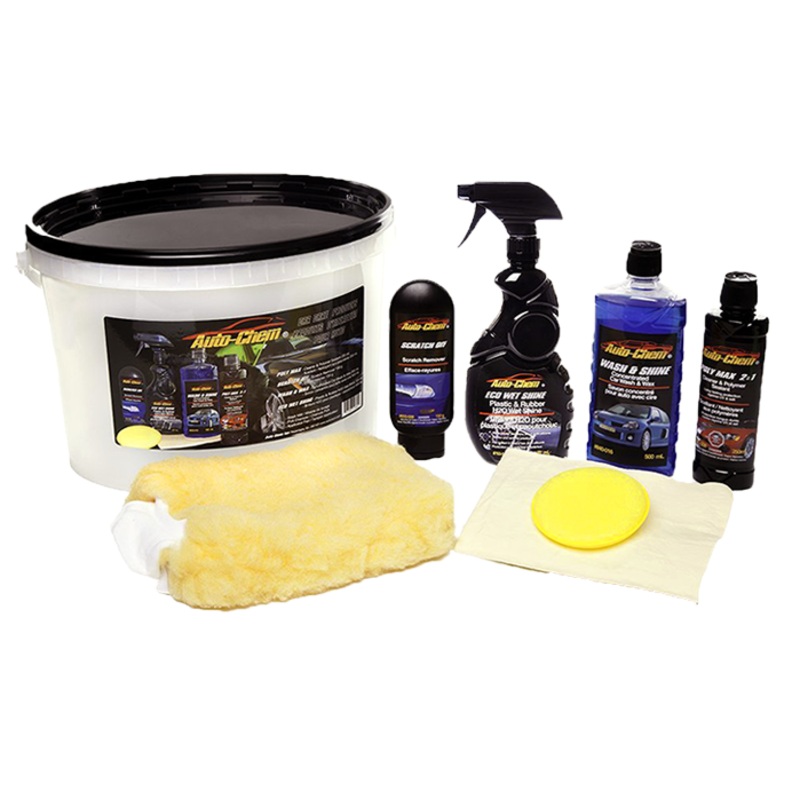 Auto-Chem (342) 57-1138 CAR CARE DETAIL BUCKET