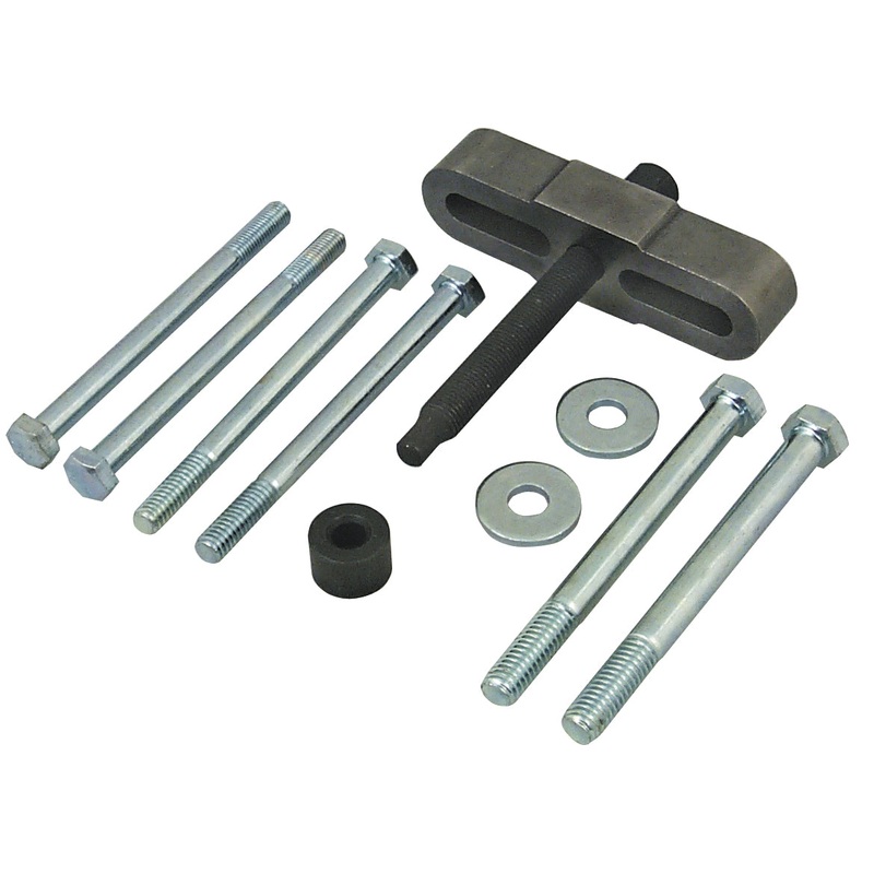 Lisle (371) 45000 Universal Puller for Most Makes and Models. Screw pad protects end of steering s