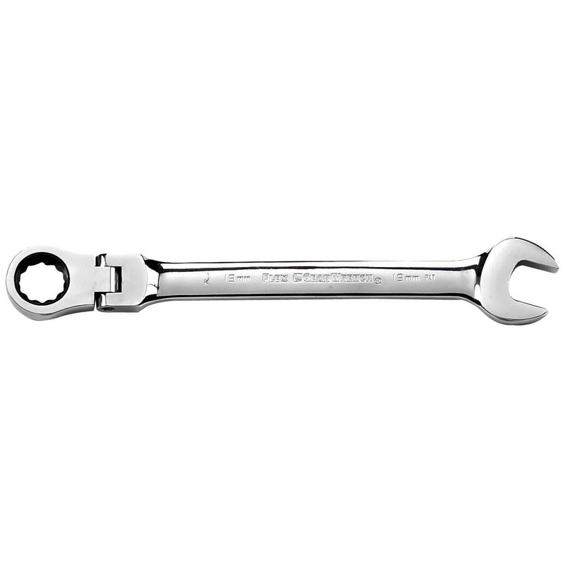 Apex Tool (442) 9918 Gearwrench WR RAT COMB FLEX 18MM