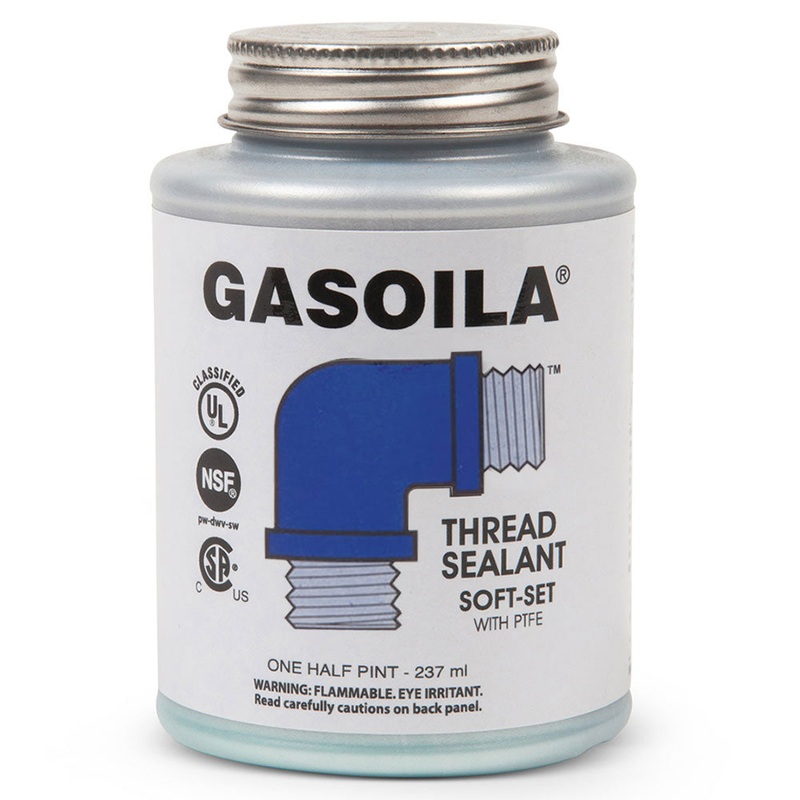 Tub O' Towels (310) SS08 GASOILA 1/2 PT SOFT-SET WITH PTFE