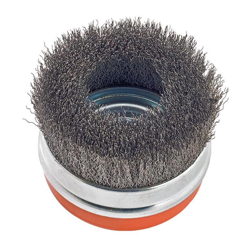 Walter (365) 13D424 4" X 5/8"-11 CRIMPED CUP BRUSH W/ RING
