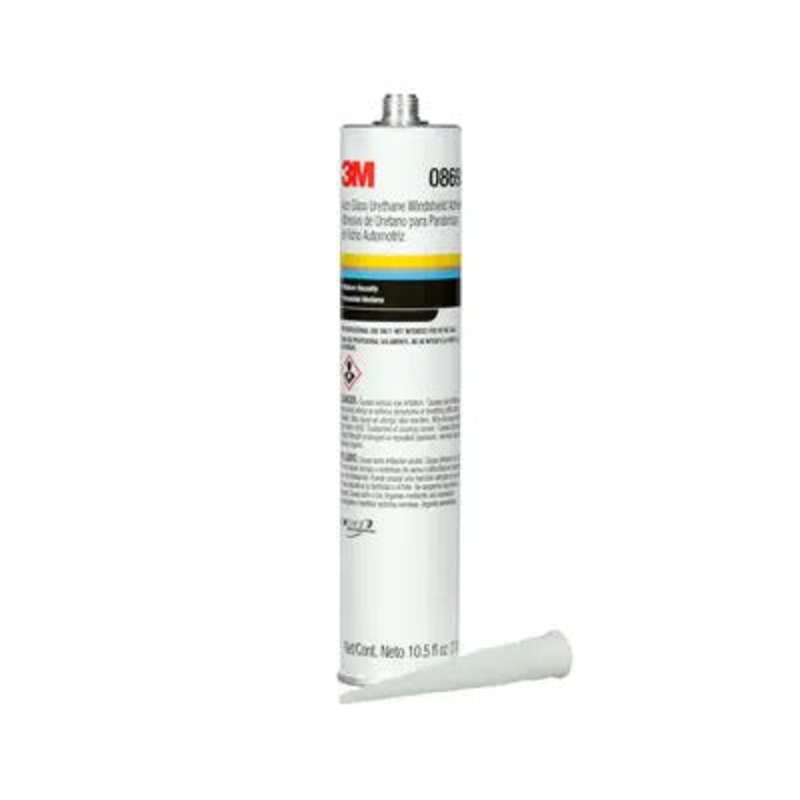 3M (815) 08693 3M Auto Glass Urethane Windshield Adhesive, 08693, 10.5 fl. oz. (310 ml), Colour: Black, 3M Stock No. 7000120424