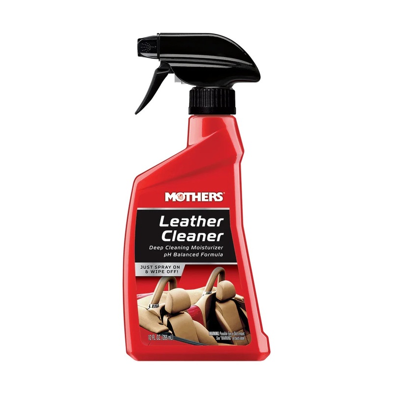Mothers (177) 06412 LEATHER CLEANER 12OZ ENGLISH ONLY NOT FOR CONSUMER RESALE. ENGLISH ONLY, NOT FOR CONSUMER SALE