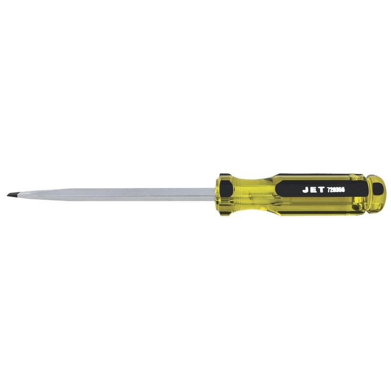 SureWerx (545) 720356 JET Slot Jumbo Handle Screwdriver - 5/16" x 6" - Model Number SDS-6S