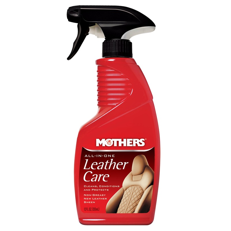 Mothers (177) 06512 ALL-IN-ONE LEATHER CARE 12OZ. ENGLISH ONLY, NOT FOR CONSUMER SALE